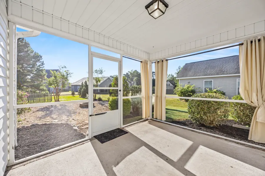 Screened porch